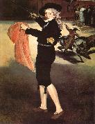 Edouard Manet Mlle Victorine in the Costume of an Espada oil on canvas